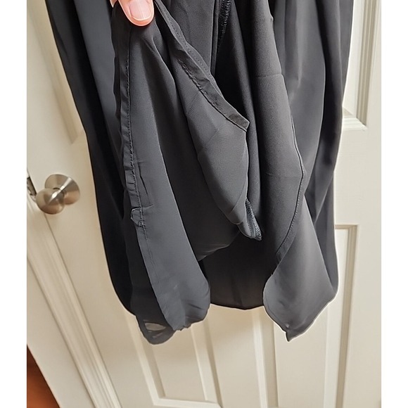 Vince Camuto XXL Large Elastic Waist Pull On Midi Pencil Skirt Black Lined - Picture 6 of 6